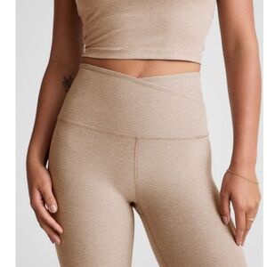 Medium Beyond Yoga Spacedye At Your Leisure High Waisted Midi Legging in Chai